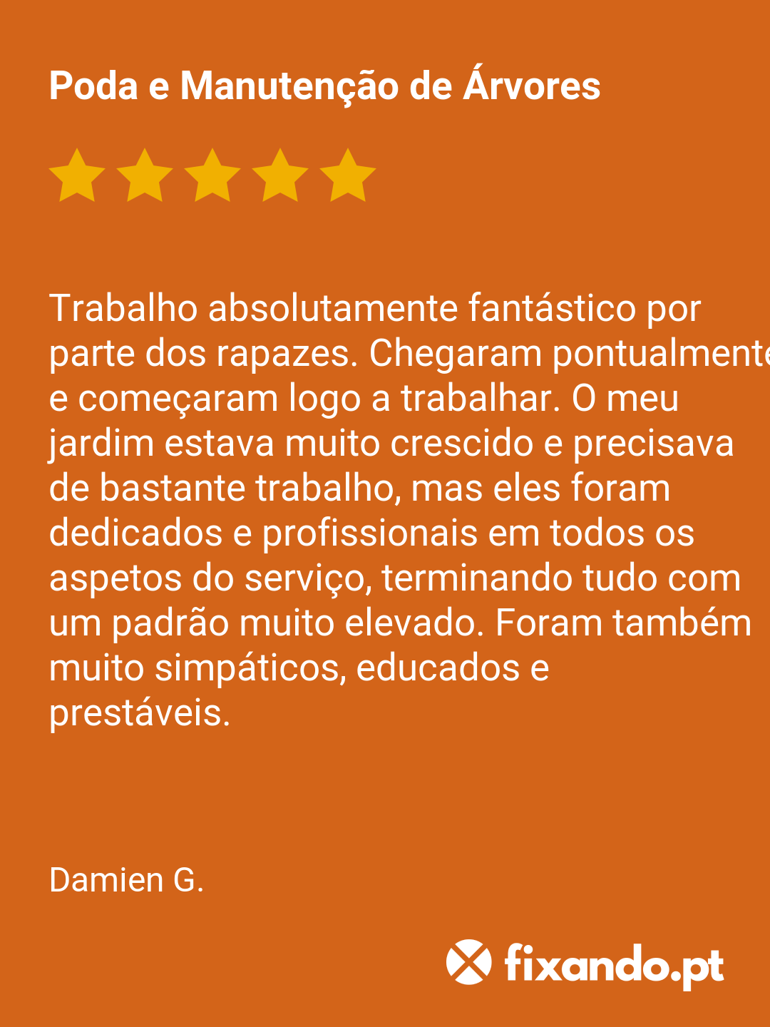 Avaliação Damien G.